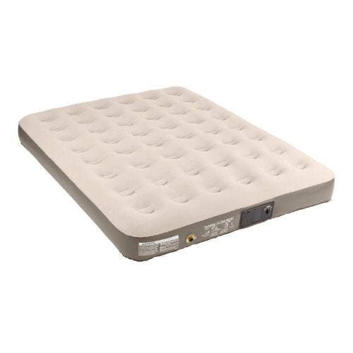 Coleman QuickBed Elite Extra-High Airbed with Built-In Pump, Leak-Free Airbed with Soft Plush Top and Carry Bag, Queen and Twin Options Available