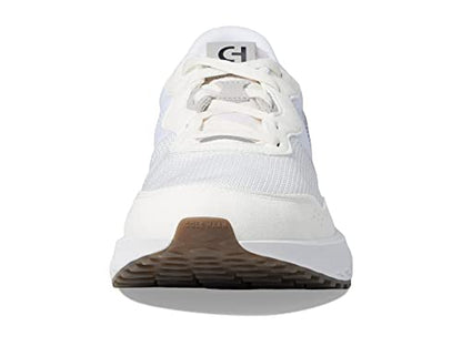 Cole Haan Women's Zerogrand All Day Runner Sneaker, Optic White/Harbor Mist/Optic White, 9.5