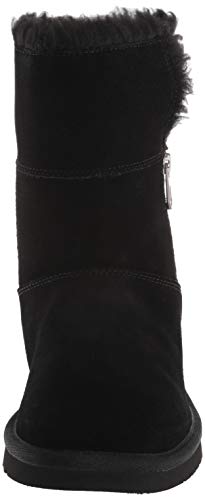 Koolaburra by UGG Women's Aribel Short Mid Calf Boot, Black, 10