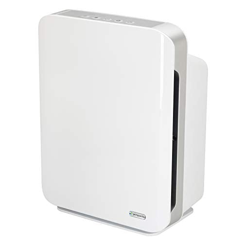 GermGuardian Air Purifier with HEPA 13 Filter, Removes 99.97% of Pollutants, Covers Large Room up to 1760 Sq. Foot Room in 1 Hr, UV-C Light Helps Reduce Germs, Zero Ozone Verified, 21", White, AC5900