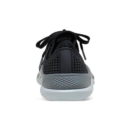 Crocs Men's LiteRide 360 Pacer Sneakers, Black/Slate Grey, 9 Men