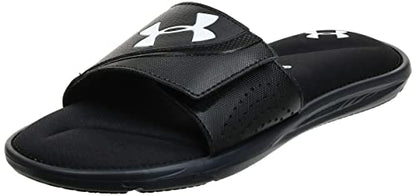 Under Armour Men's Ignite VI Slide Sandal, Black (003)/Black, 9