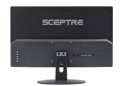 Sceptre 24-inch Professional Thin 1080p LED Monitor 99% sRGB 2x HDMI VGA Build-in Speakers, Machine Black (E248W-19203R Series)
