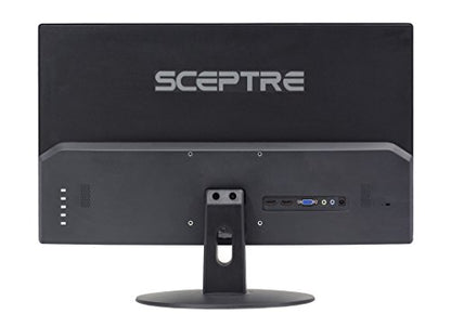 Sceptre 24-inch Professional Thin 1080p LED Monitor 99% sRGB 2x HDMI VGA Build-in Speakers, Machine Black (E248W-19203R Series)