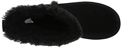 Koolaburra by UGG Women's Aribel Short Mid Calf Boot, Black, 10