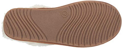 Amazon Essentials Women's Scuff Slipper, Light Brown, 7