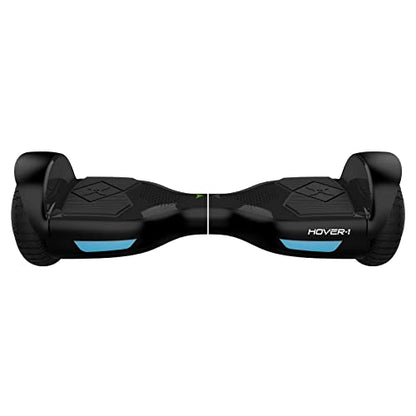 Hover-1 Helix Electric Hoverboard | 7MPH Top Speed, 4 Mile Range, 6HR Full-Charge, Built-In Bluetooth Speaker, Rider Modes: Beginner to Expert, Black