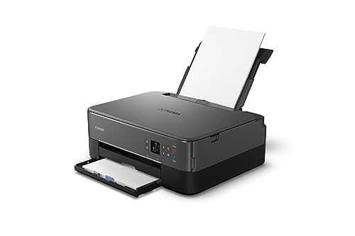Canon PIXMA TS6420a All-in-One Wireless Inkjet Printer [Print,Copy,Scan], Black, Works with Alexa