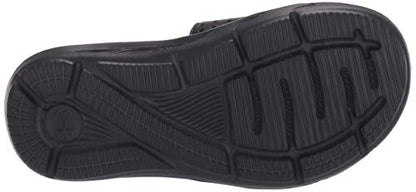 Under Armour Boys' Ignite VI Slide Sandal, Black (001)/Black, 3 M US Little Kid