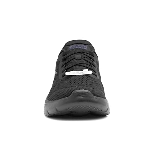 Skechers Men's Go Walk Flex-Remark Sneaker, Black/Black, 10.5