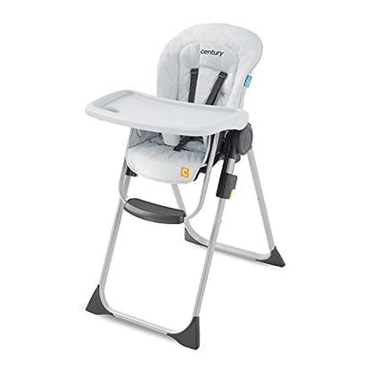 Century Snack On Folding High Chair – Features Compact, Self-Standing Fold, Metro