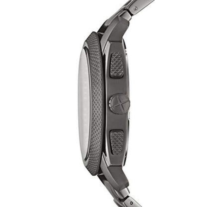 Fossil Men's Machine Quartz Stainless Steel Chronograph Watch, Color: Smoke (Model: FS4662)