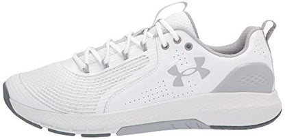 Under Armour Men's Charged Commit Tr 3, White (103)/Mod Gray, 10.5 M US