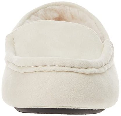 Amazon Essentials Women's Moccasin Slipper, Light Beige, 13