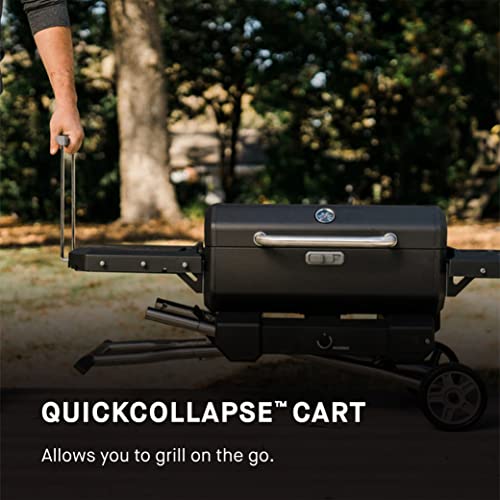 Masterbuilt MB20040722 Portable Charcoal Grill with Cart, Black
