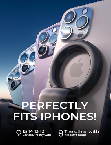 LISEN Fits MagSafe Car Mount - [30 Super Magnets] Magnetic Car Phone Mount, Air Vent Cell Phone Holder Clip, Automobile Car Phone Hold for iPhone 15 14 13 12 Pro Max Plus & MagSafe Case & All Phones