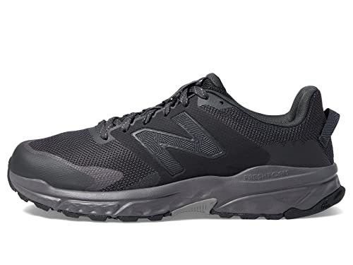 New Balance Men's Fresh Foam 510 V6 Trail Running Shoe, Black/Grey Matter/Magnet, 9 X-Wide
