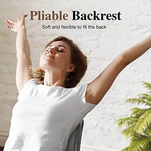 OLIXIS Dining Chairs Set of 4, Mid-Century Modern Dining Chairs with Wood Legs and PU Leather Cushion, Kitchen Chairs for Living Room Bedroom Outdoor Lounge, Black