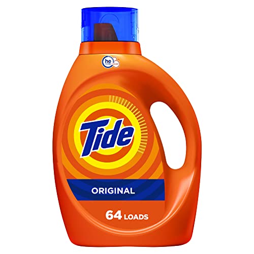 Add 3 to your cart. Tide Laundry Detergent Liquid Soap, High Efficiency (He), Original Scent, 64 Loads 3 Ct
