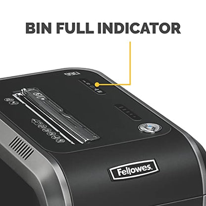 Fellowes ‎Powershred 99Ci 18-Sheet 100% Jam-Proof Crosscut Paper Shredder for Office and Home, Black/Gray 3229901