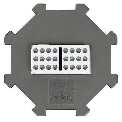 Spin Master Games Double Twelve Dominoes Set in Storage Tin, for Families and Kids Ages 8 and up