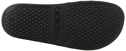 adidas Adilette Aqua Slides Black/White/Black Men's 9, Women's 10 Medium