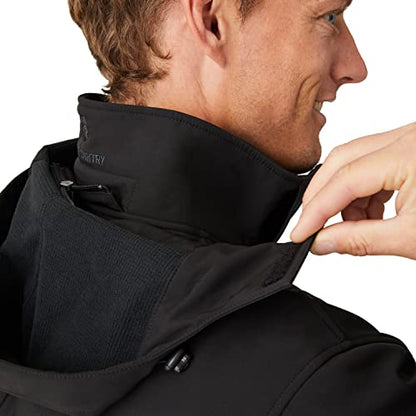 Free Country Men's Odyssey II Flex Super Softshell® Jacket Black L