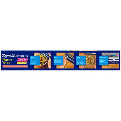 Reynolds Kitchens Quick Cut Plastic Wrap, 225 Square Feet