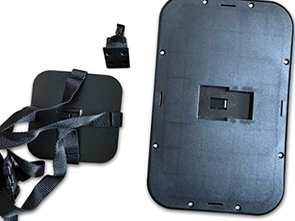 Enovoe Baby Car Mirror with Cleaning Cloth - Wide Convex Back Seat Baby Mirror is Shatterproof and Adjustable - 360 Swivel Rear Facing Car Seats Mirror Helps Keep an Eye on Your Infant car baby mirror
