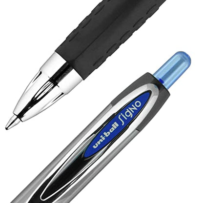 Uniball Signo 207 Gel Pen 12 Pack, 0.7mm Medium Blue Pens, Gel Ink Pens Office Supplies Sold By Uniball Are Pens, Ballpoint Pen, Colored Pens, Gel Pens, Fine Point, Smooth Writing Pens