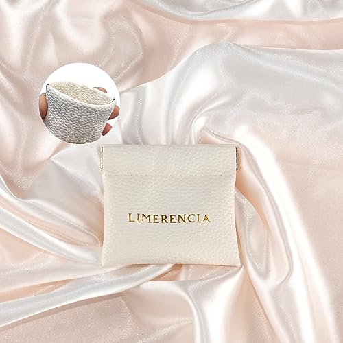 Limerencia Hypoallergenic Pure Titanium Pairs Small Huggie Hoop Earrings, Lightweight Cartilage Hoops Small Cubic Zirconia Cuff Earrings Mini Piercing Jewelry for Women Girls Teen (8mm, White CZ)