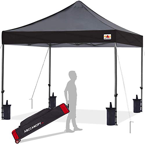ABCCANOPY Patio Pop Up Canopy Tent 8x16.4 Commercial-Series (Black)