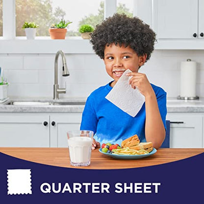 Sparkle® Tear-A-Square® Paper Towels, 2 Double Rolls = 4 Regular Rolls, 2 Count (Pack of 1)