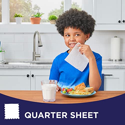 Sparkle® Tear-A-Square® Paper Towels, 2 Double Rolls = 4 Regular Rolls, 2 Count (Pack of 1)
