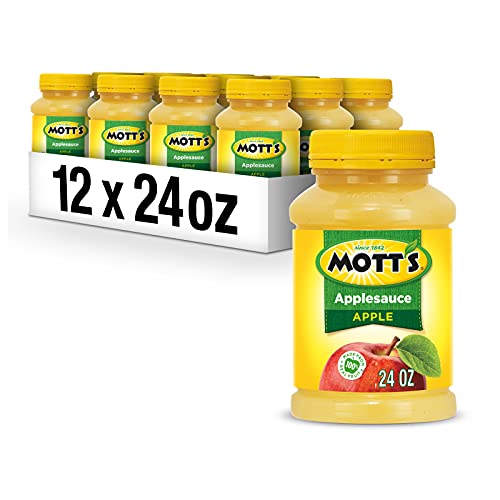 Mott's Applesauce, 24 oz jar (Pack of 12)