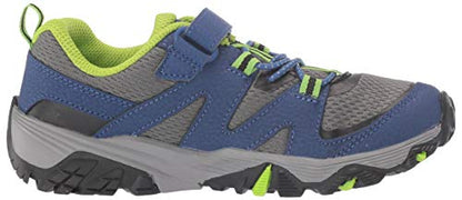 Merrell Trail Quest Hiking Sneaker, Blue/Green, 8 US Unisex Little Kid