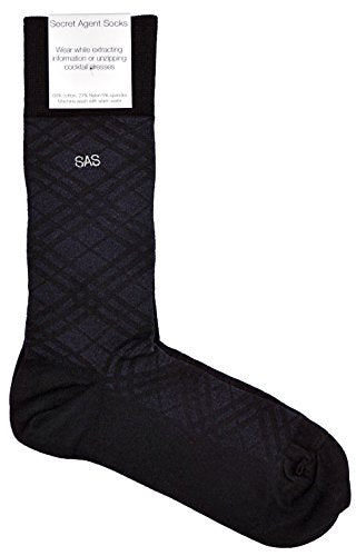 UPDATE: DEAD! Secret Agent Socks - ultra fine dress socks for the discerning secret agent (The Moneypenny 5 Pack)