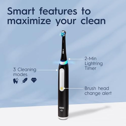 Oral-B iO3 Electric Toothbrush (1) with (1) Ultimate Clean Brush Head and (1) Charger
