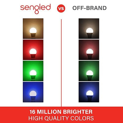 Echo Show 8 (2nd Gen) | Glacier White with FREE Sengled Matter Smart Bulb
