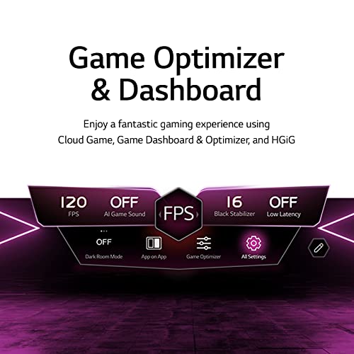 LG 55-Inch Class UQ7570 Series 4K Smart TV, AI-Powered 4K, Cloud Gaming (55UQ7570PUJ, 2022), Black
