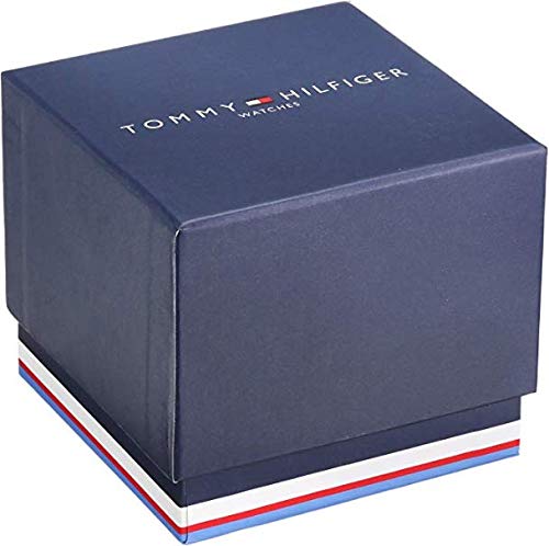 Tommy Hilfiger Men's Stainless Steel Case and Mesh Bracelet Watch, Color: Silver (Model: 1792018)