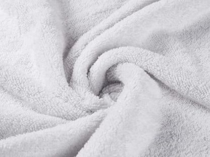 Asiatique Linen – Premium 650 GSM Luxury 8 Piece Bath Towels Set – 100% Ring Spun Cotton Towels for Bathroom – 2 Bath Towels, 2 Hand Towels, and 4 Washcloths – Ideal for Home, Spa & Hotel