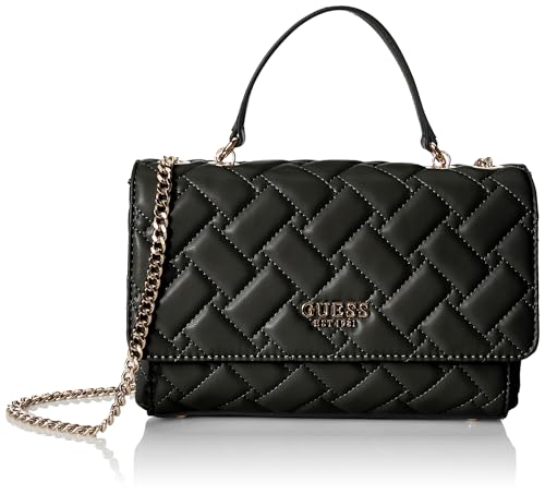 GUESS Alanna Convertible Crossbody Flap, Black