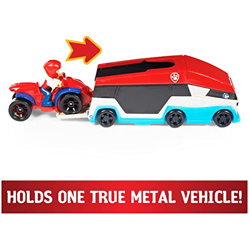 PAW Patrol, True Metal PAW Patroller Die-Cast Team Vehicle with 1:55 Scale Ryder ATV Toy Car, Kids Toys for Ages 3 and Up
