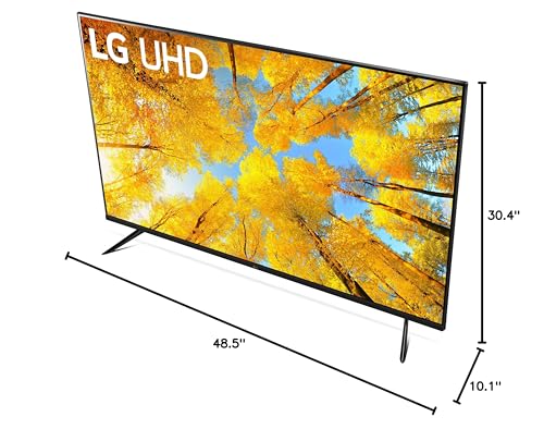 LG 55-Inch Class UQ7570 Series 4K Smart TV, AI-Powered 4K, Cloud Gaming (55UQ7570PUJ, 2022), Black