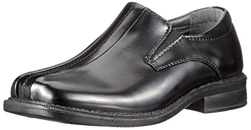 Deer Stags boys Wings Slip-on Loafer, Black, 10 M US Big Kid