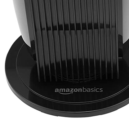 Amazon Basics Digital Tower Heater Black 23 Inch