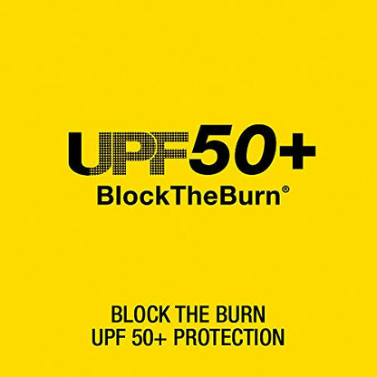 Speedo mens Uv Shirt Long Sleeve Loose Fit Easy Tee athletic technical swimsuits, White, Medium US