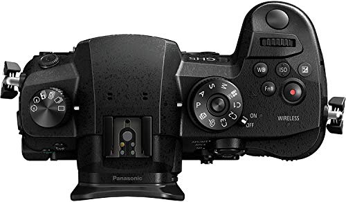 Panasonic LUMIX GH5 4K Digital Camera, 20.3 Megapixel Mirrorless Camera with Digital Live MOS Sensor, 5-Axis Dual I.S. 2.0, 4K 4:2:2 10-Bit Video, Full-Size HDMI Out, 3.2-Inch LCD, DC-GH5 (Black)