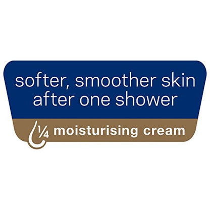 Dove Deep Moisture Deeply Nourishing Body Wash, 16.9 Fl Oz (Pack of 6)